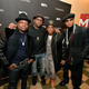 Ricky Bell, Bobby Brown, Michael Bivins and Ronnie DeVoe at a screening of The New Edition Story on Jan. 8, 2017, in Boston (Paul Marotta/Getty Images for BET)